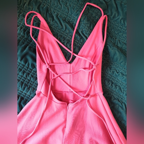 Hollister Hot Pink Mini Dress - Picture 3 of 5